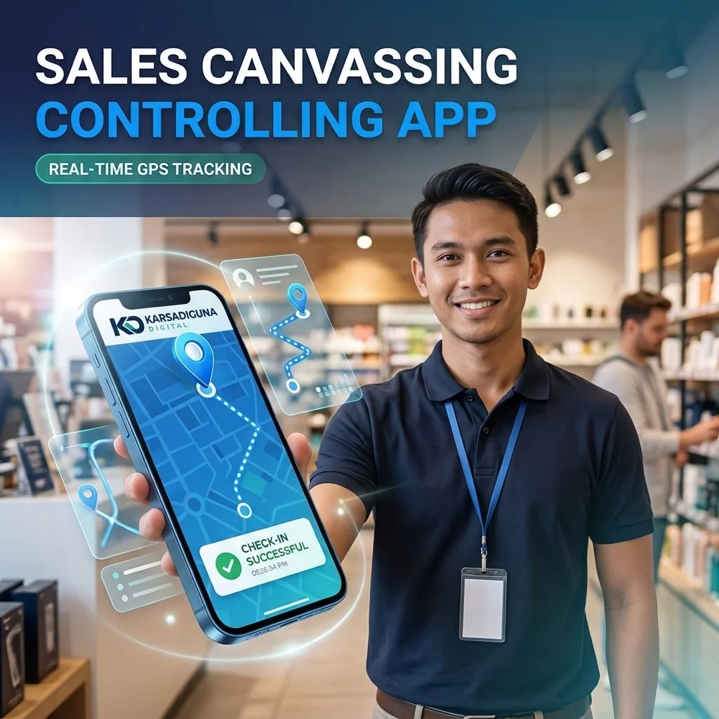 Tampilan produk Controlling Sales Canvasing